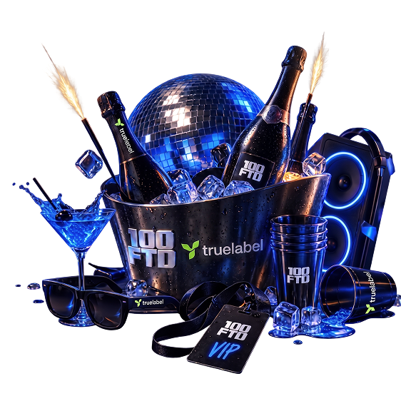 100FTD and TrueLabel party