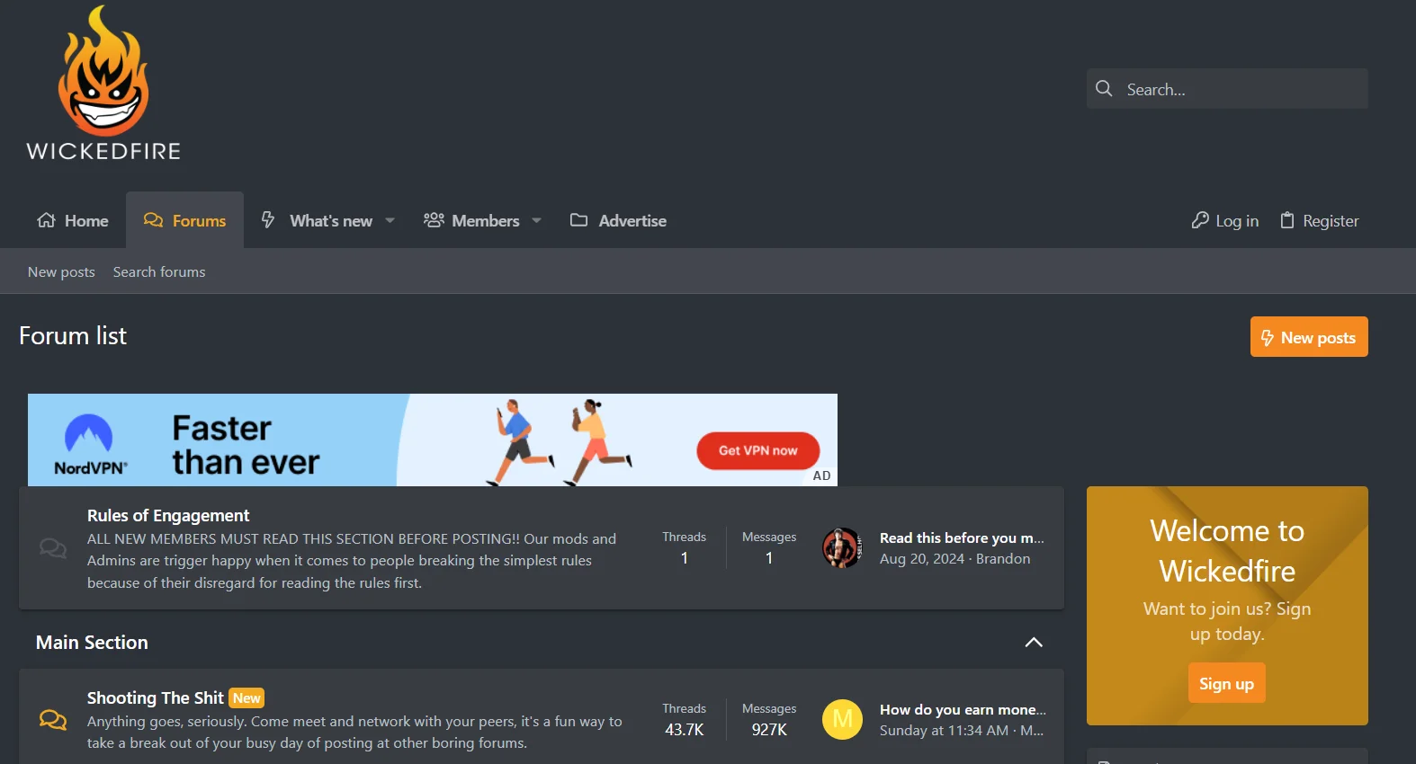 WICKEDFIRE forum about affiliate marketing, SEO, CPA offers and traffic arbitrage