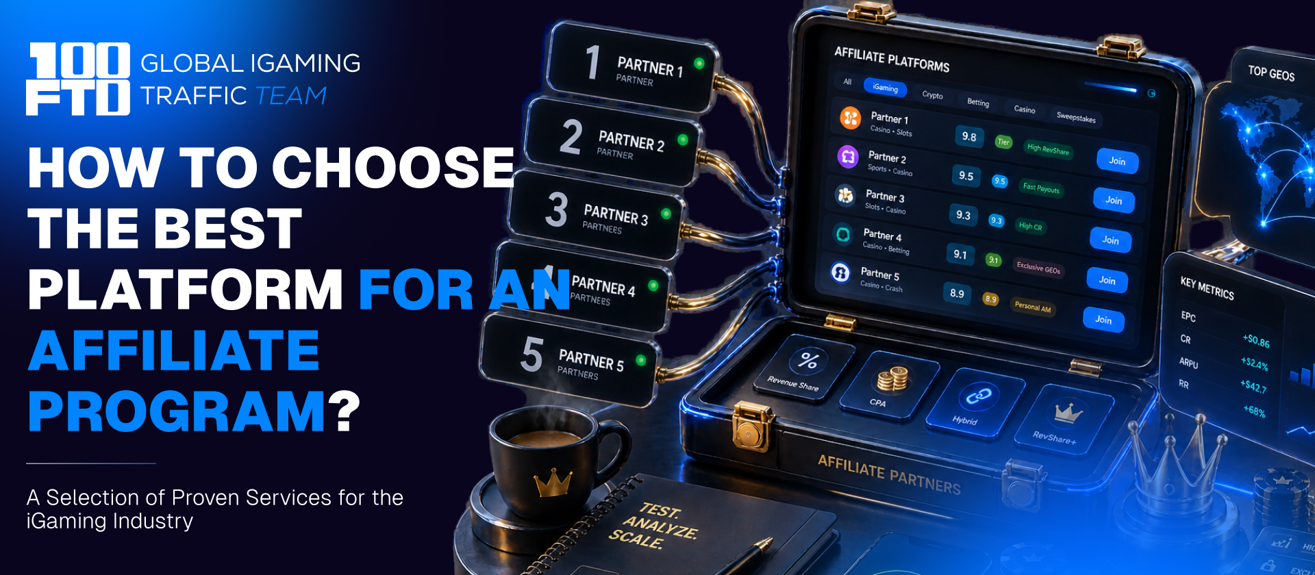 How to Choose the Best Affiliate Program Platform? 9 Proven iGaming Solutions