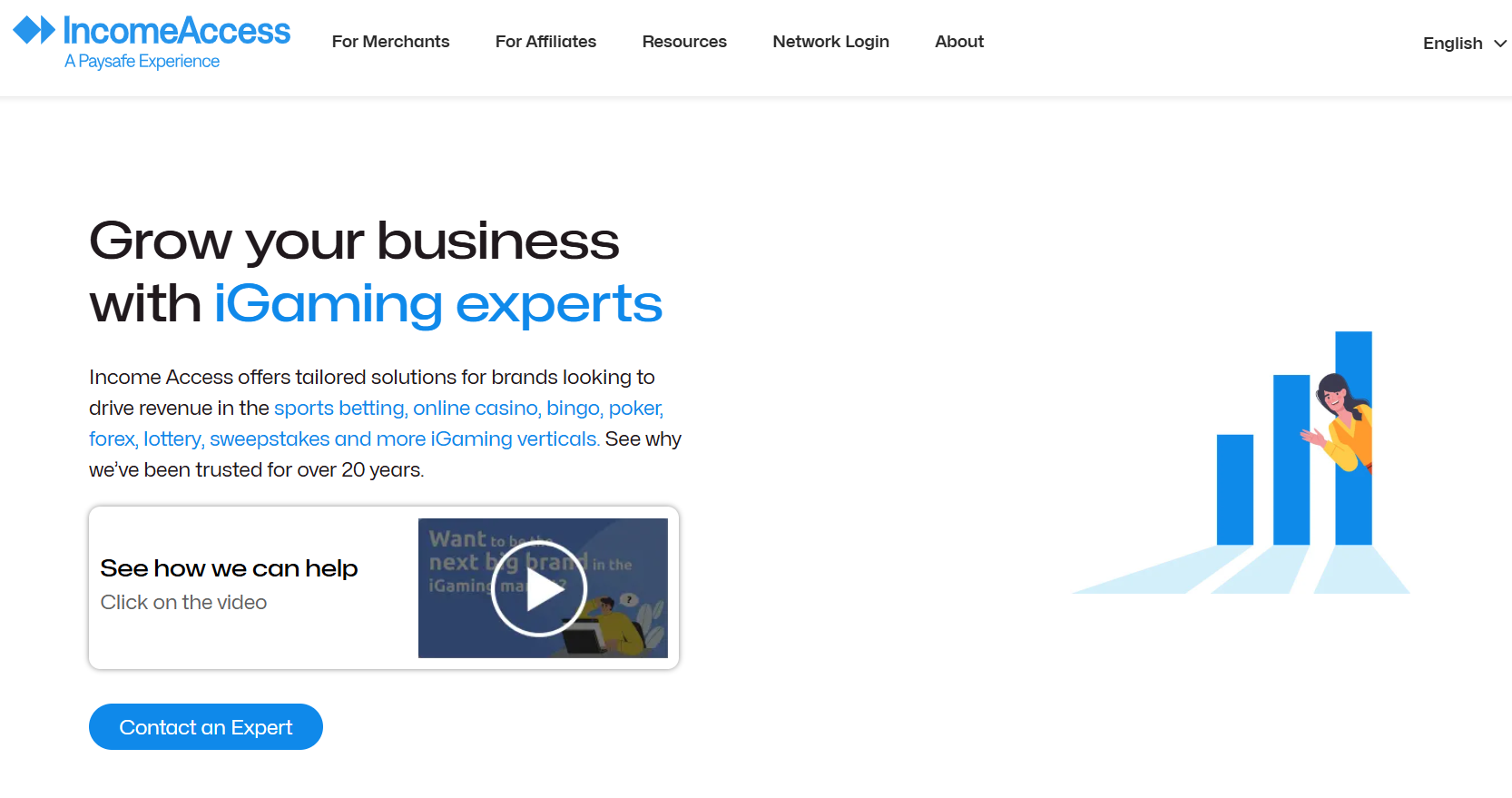 Income Access iGaming affiliate platform for casino and betting operators
