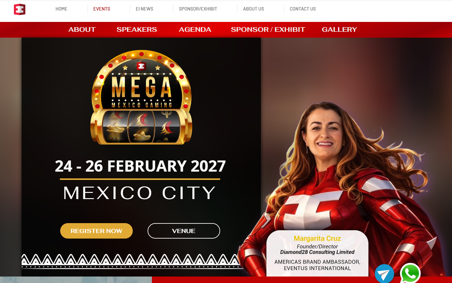 MEGA Mexico City — iGaming and betting conference focused on Latin America, gambling licensing and traffic monetization