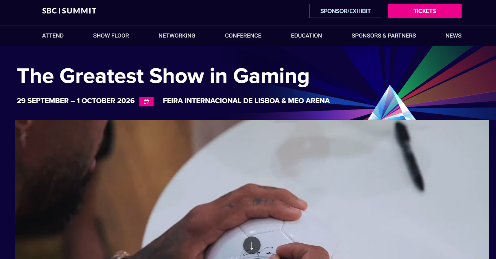 SBC Summit in Lisbon — global iGaming conference for operators, affiliates, advertisers and gaming technology companies