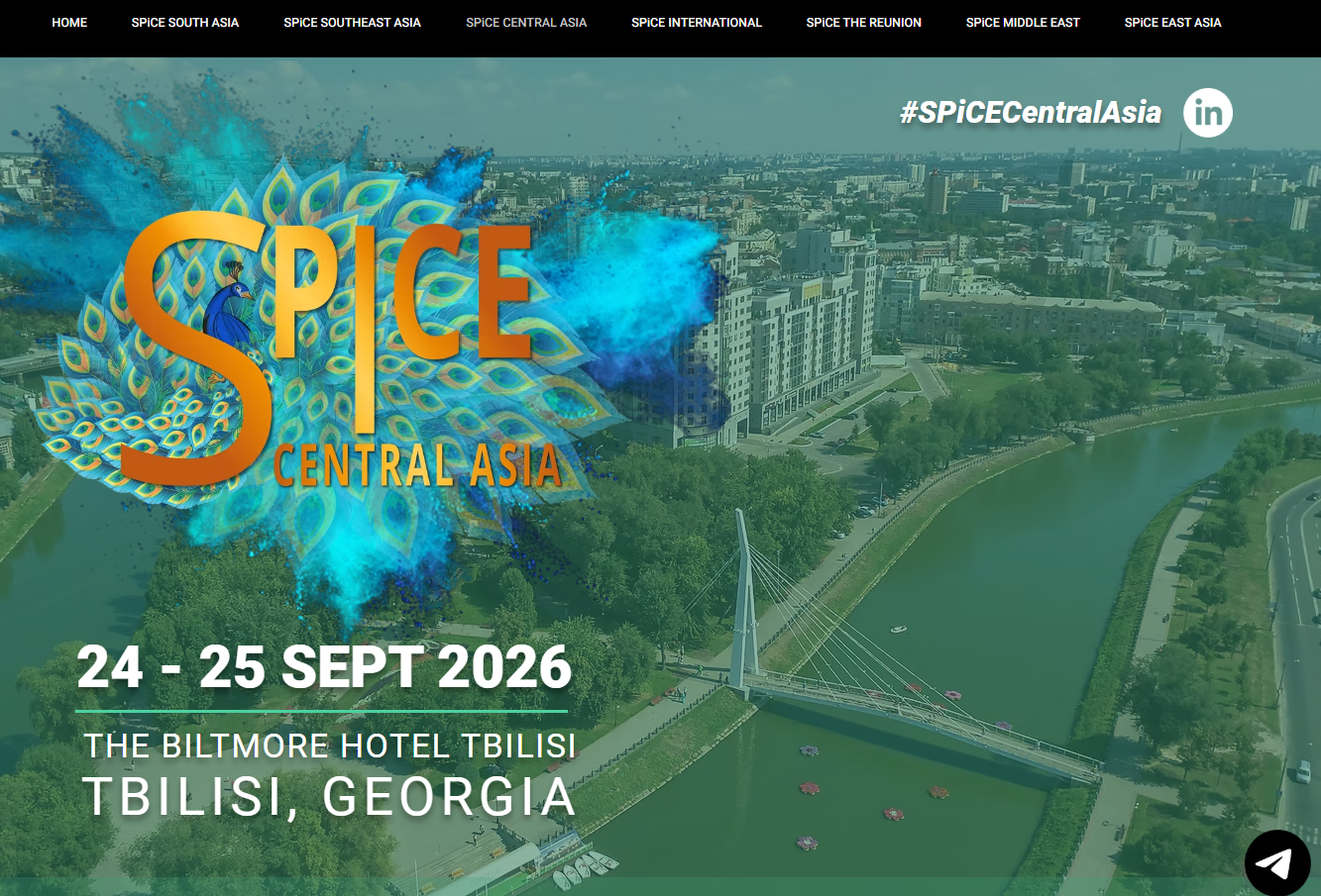 SPiCE Central Asia in Tbilisi — iGaming conference for operators, affiliates, regulators and investors across Central Asia